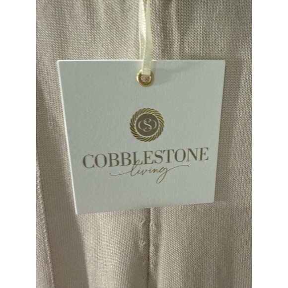 Cobblestone Living Belisa Pleated Button Up Blouse Made in Italy Size L/XL NWT - Picture 7 of 8